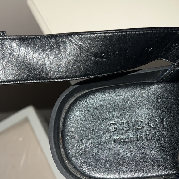 Gucci Webbed Sandals - Picture 14 of 15